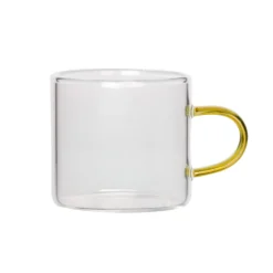 Set 6 Tazzine da Caffè Coffee Break in Vetro Borosilicato 9 cl
