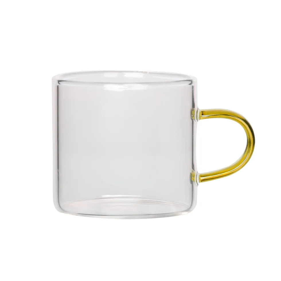 Set 6 Tazzine da Caffè Coffee Break in Vetro Borosilicato 9 cl