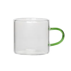 Set 6 Tazzine da Caffè Coffee Break in Vetro Borosilicato 9 cl