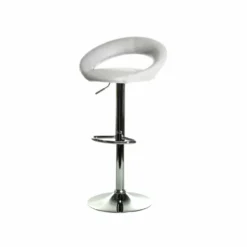 Sgabello con schienale Bianco
