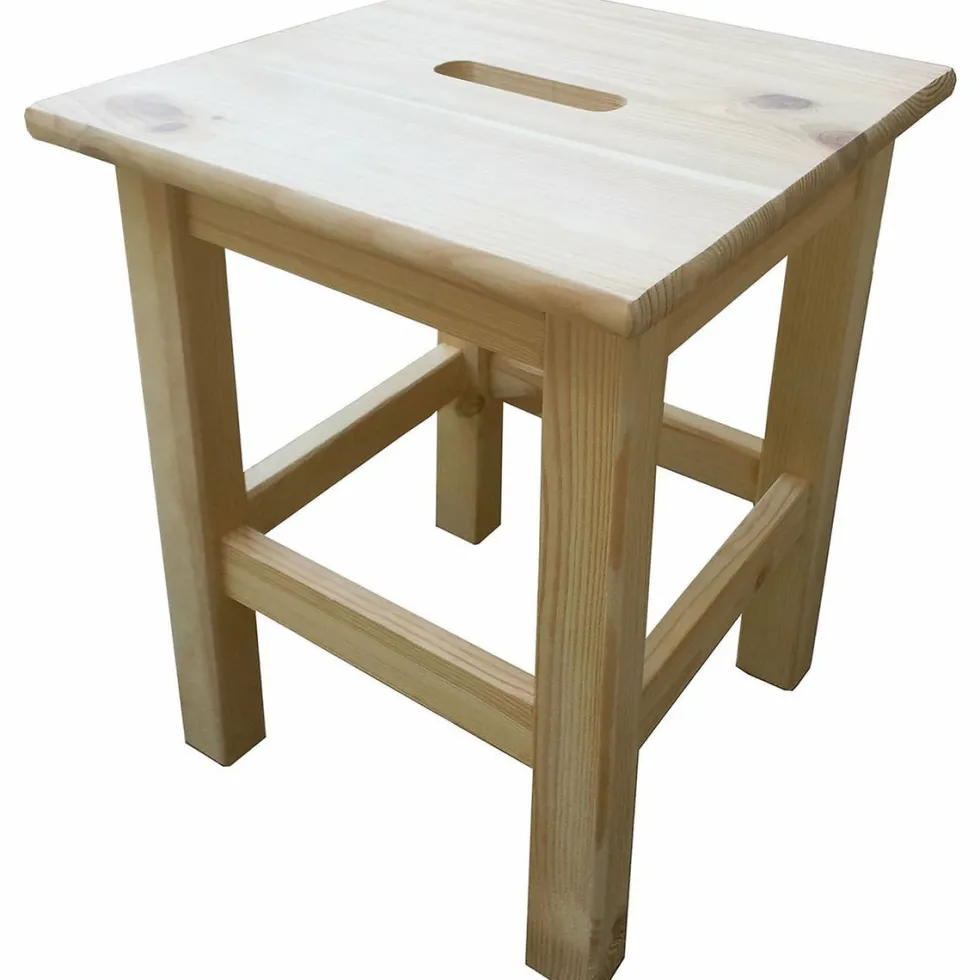 Sgabello in legno