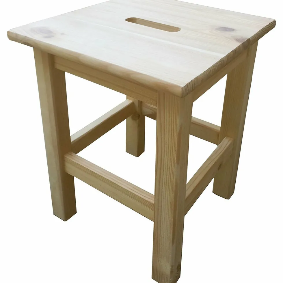 Sgabello in legno