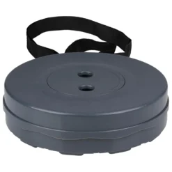Sgabello Pieghevole Telescopico Nero