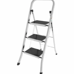 Sgabello Scala in alluminio 3 gradini Factotum