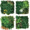 Siepe Sintetica a Pannelli per Parete Giardino Verticale 100x100 cm