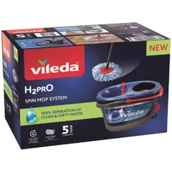 Sistema Lavapavimenti H2PrO Spin Mop