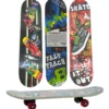Skateboard per Bambini lunghezza 60 cm – Tavola in Legno e PVC con Ruote Resistenti
