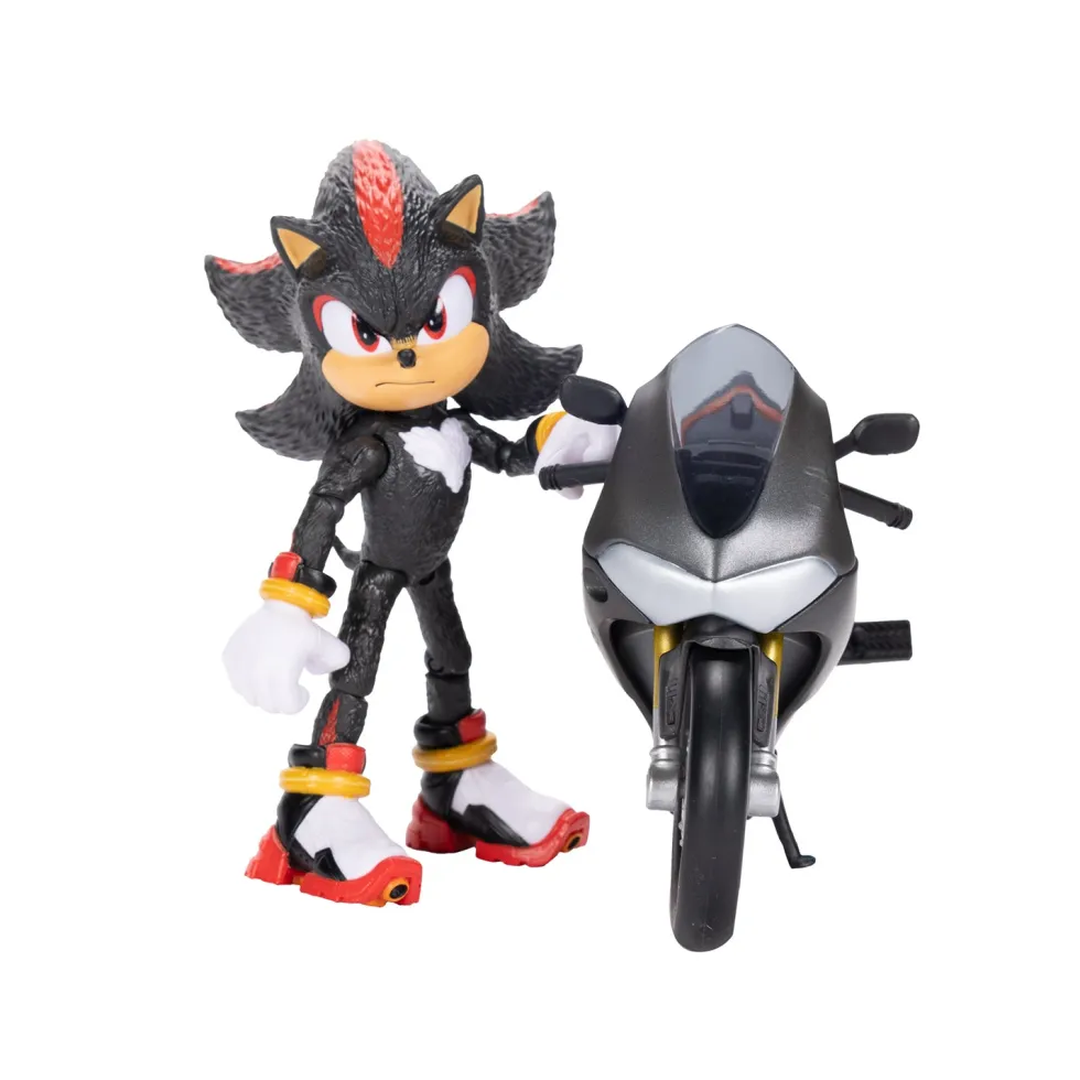 Sonic The Hedgehog 3 Action Figure Shadow con Moto
