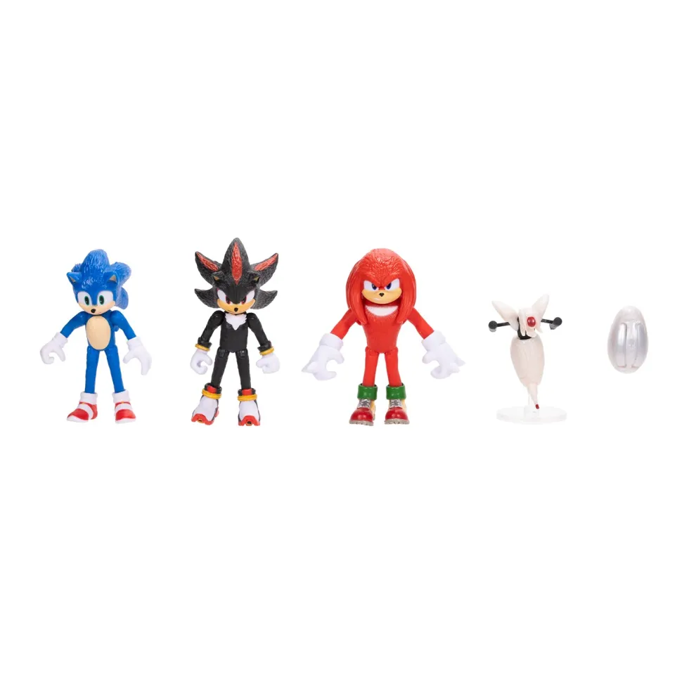 Sonic The Hedgehog 3 Set 5 Figure da Collezione 6 cm