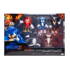 Sonic The Hedgehog 3 Set 5 Figure da Collezione 6 cm
