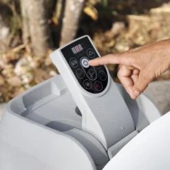 Spa Idromassaggio Lay-Z-Spa St. Lucia AirJet 3 Posti Grigio chiaro