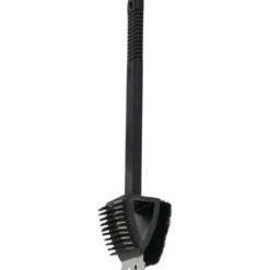 Spazzola per barbecue 3 in 1 con setole in acciaio inox h37 cm