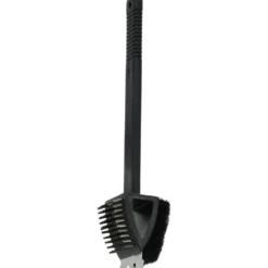 Spazzola per barbecue 3 in 1 con setole in acciaio inox h37 cm