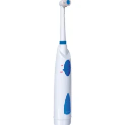 Spazzolino Elettrico Oscillante Ricaricabile Pulse Brush con Base e 4 Testine