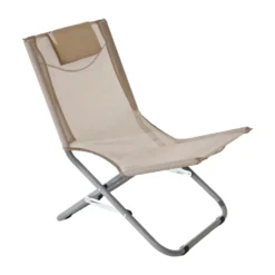 Spiaggina Pieghevole con Cuscino h55x49x49 cm