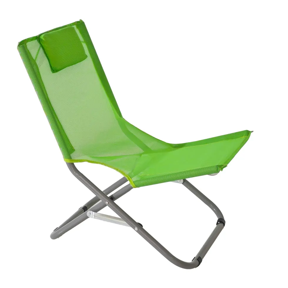 Spiaggina Pieghevole con Cuscino h55x49x49 cm
