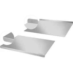 Spianatoia in Acciaio Inox Linea Grandchef 45x35 cm
