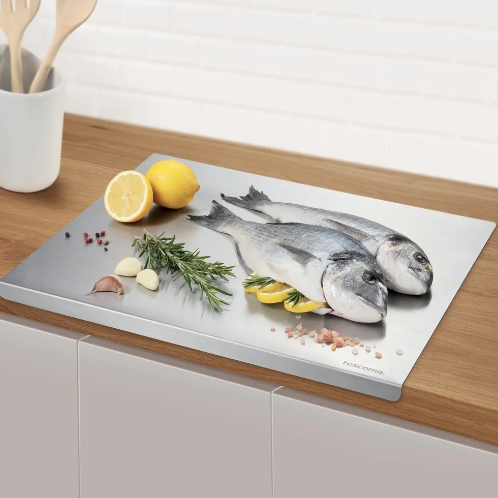Spianatoia in Acciaio Inox Linea Grandchef 45x35 cm