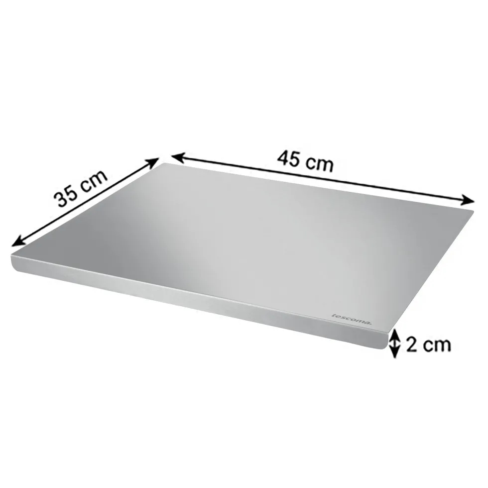 Spianatoia in Acciaio Inox Linea Grandchef 45x35 cm