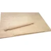 Spianatoia in legno di abete con matterello 75x50cm