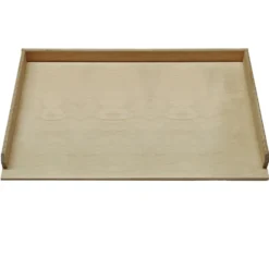 Spianatoia in legno di abete con sponde laterali Linea Abete 75x50 cm