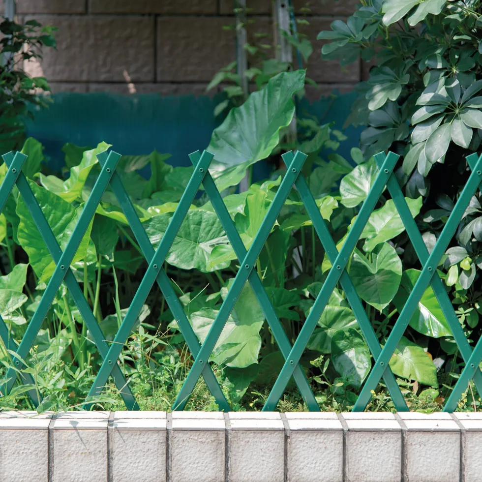 Staccionata Estensibile Verde h50x200 cm