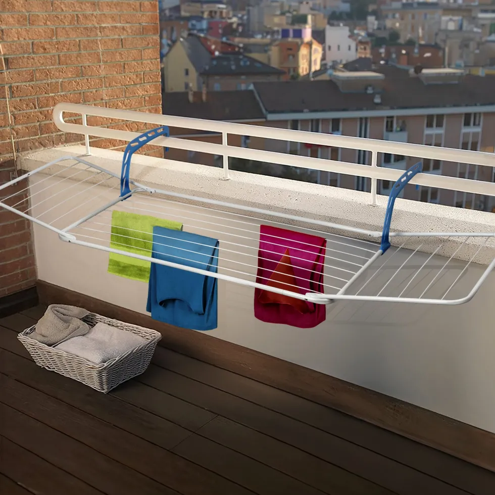 Stendibiancheria da balcone e termosifone Fly