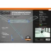 Stendibiancheria da pavimento Soleil