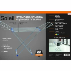 Stendibiancheria da pavimento Soleil