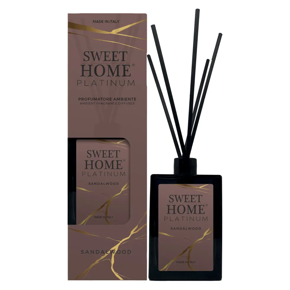 Sweet Home Platinum Profumatore Ambiente Sandalwood 500 ml