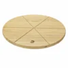 Tagliere girevole in legno diametro 35 cm