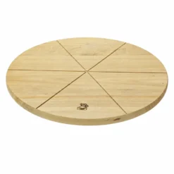 Tagliere girevole in legno diametro 35 cm