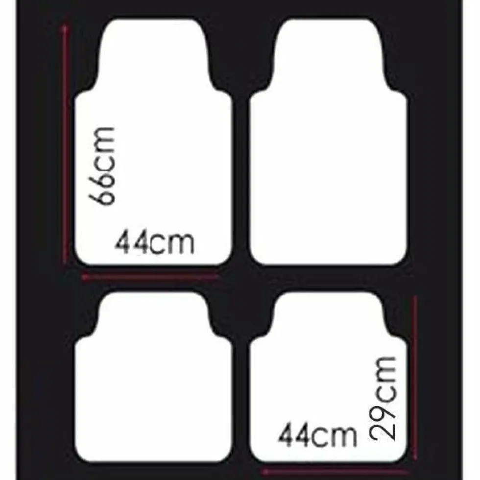 Tappetini auto Universali in moquette e Pvc