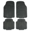 Tappetini Auto Universali in Pvc Nero set 4 pezzi