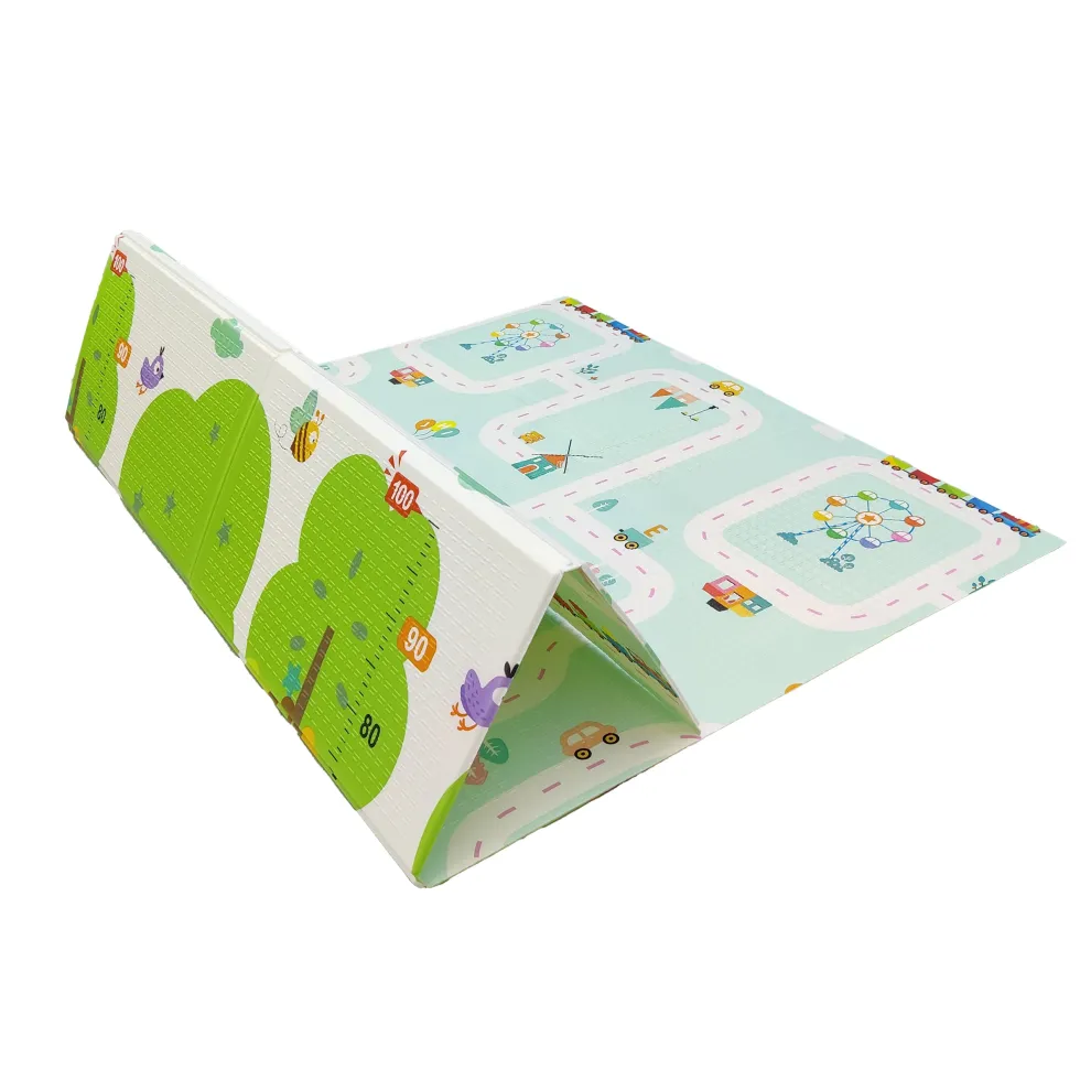 Tappetino Reversibile per Bambini 180x200 cm