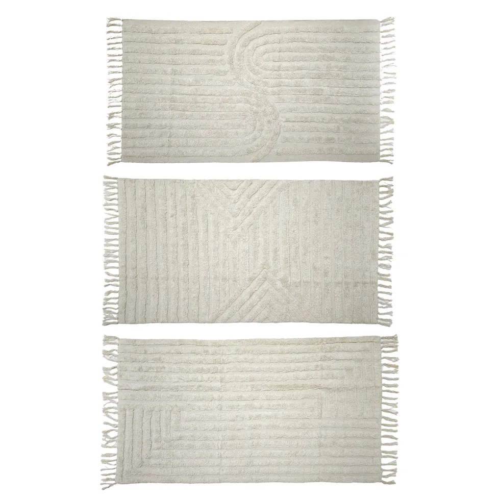 Tappeto Azulejos con Frange 70x120 cm