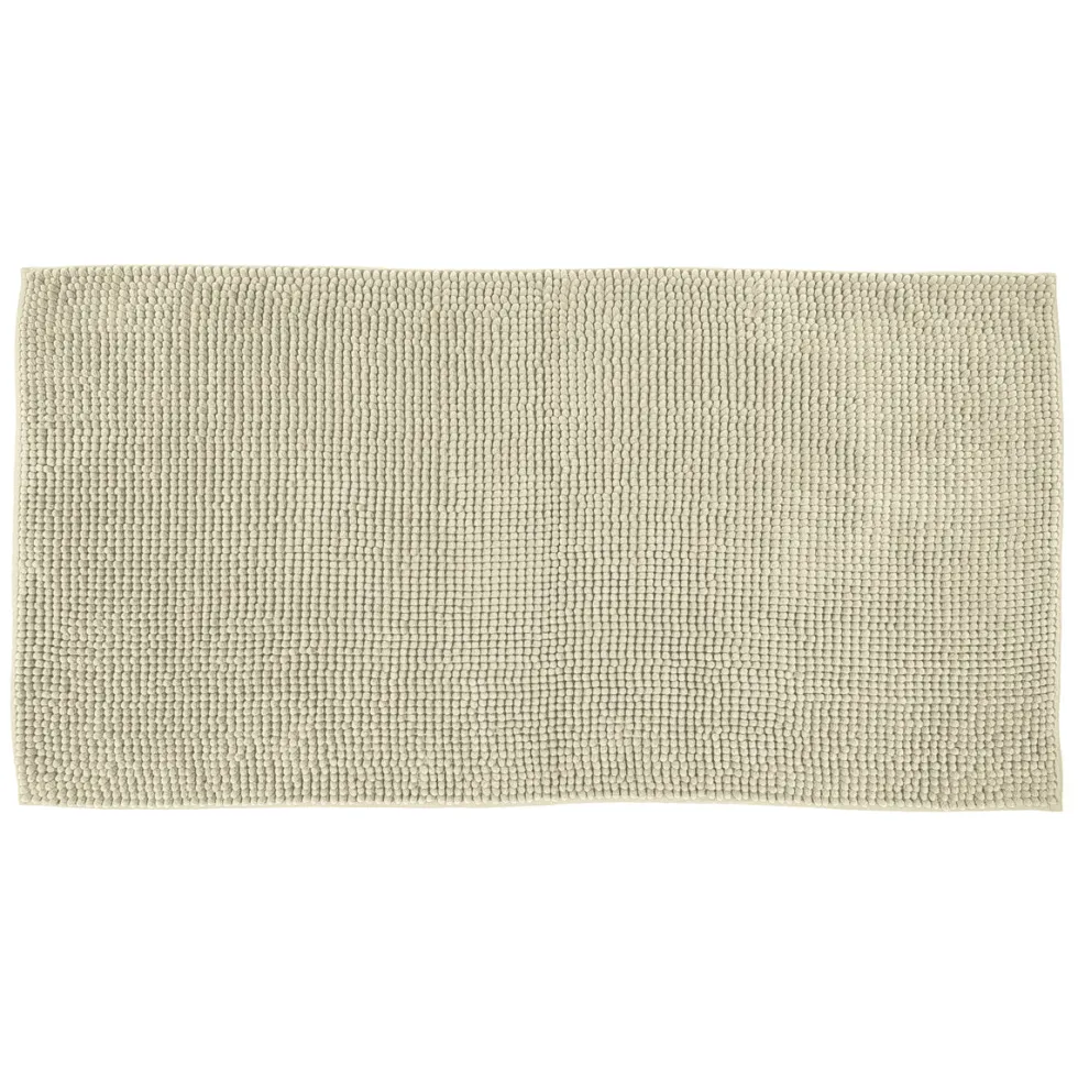 Tappeto Bagno in Ciniglia Beige 120x60 cm