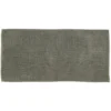 Tappeto Bagno in Ciniglia Tortora 120x60 cm