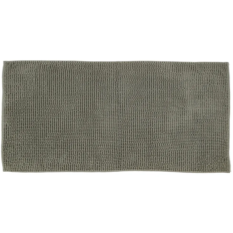 Tappeto Bagno in Ciniglia Tortora 120x60 cm