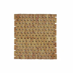 Tappeto bagno per doccia in bamboo 54x54 cm