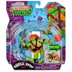 Tartarughe Ninja Shell Spin Action Figure 12 cm Assortita