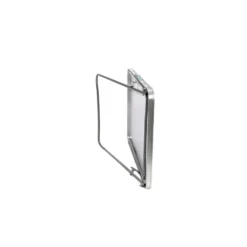 Tavolo da Campeggio Richiudibile in Acciaio 80x60 cm