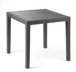 Tavolo da giardino King Moka Linea Rattan