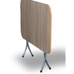 Tavolo richiudibile in legno rovere