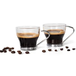 Tazzine da caffè in vetro 6 pezzi