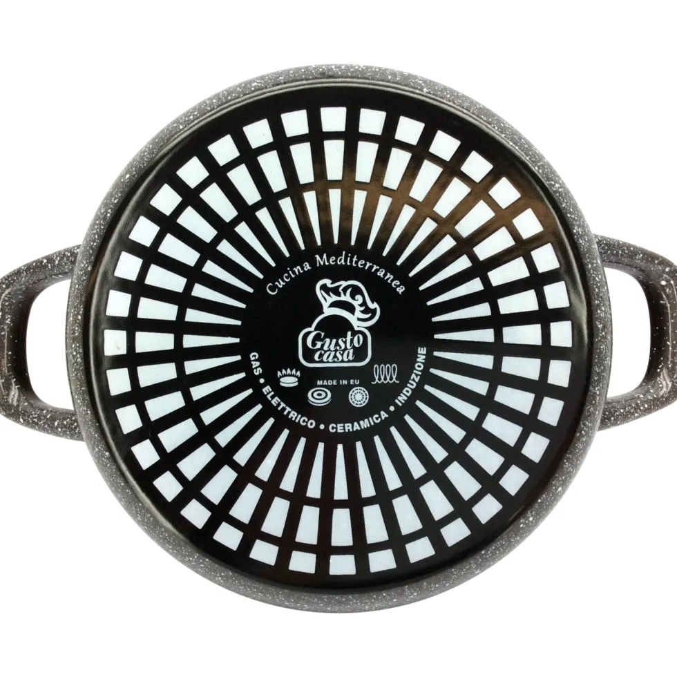 Tegame antiaderente Grey Stone diametro 24 cm