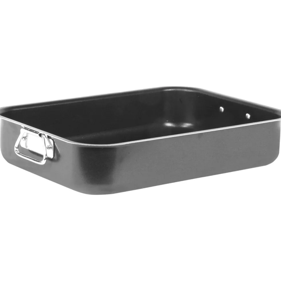 Teglia antiaderente in alluminio Linea Ambra 37x28 cm