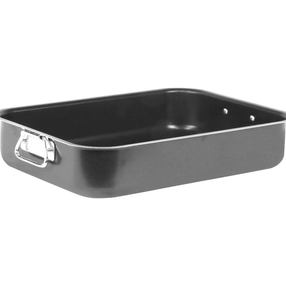 Teglia antiaderente in alluminio Linea Ambra 42x30 cm