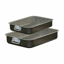 Teglia da forno con asola set 2 pezzi Linea Free