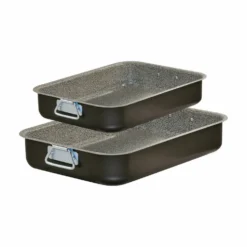 Teglia da forno con asola set 2 pezzi Linea Free